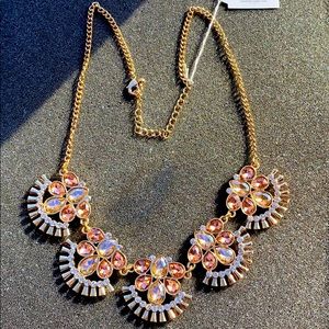 Parklane gold tone and crystal fashion necklace